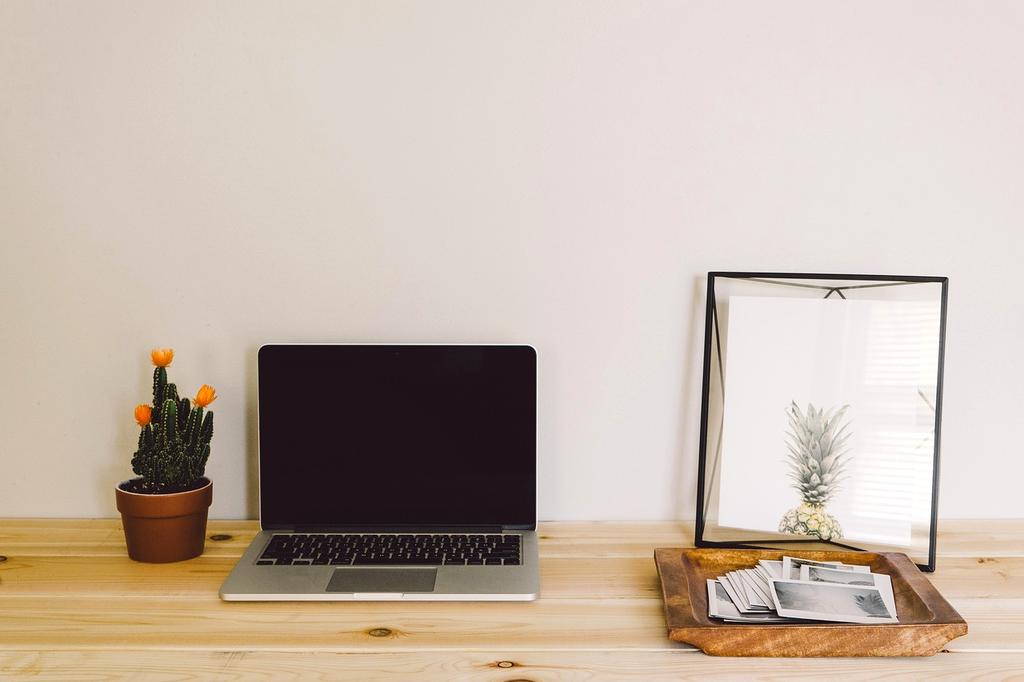 Modern office setup with productivity applications and project management tools displayed